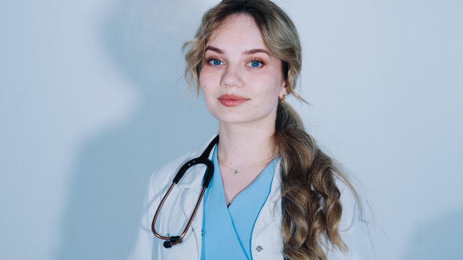 Doctor and patient in consultation